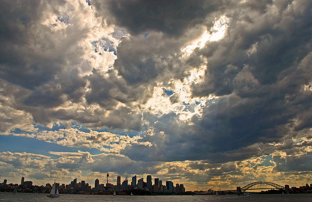 Big Sky – Sydney City, by Ian Sanderson