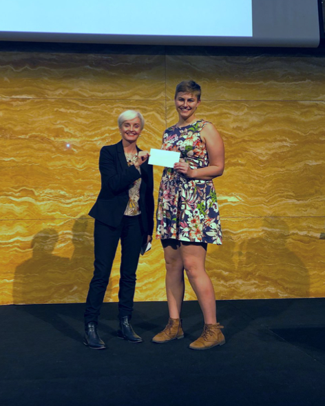 Science in Sixty Seconds! UNSW Champion Georgina Carson Wins 1 Minute Thesis Competition
